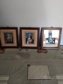 tre quadri piccoli 