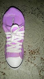 Salvadanaio a forma di scarpa