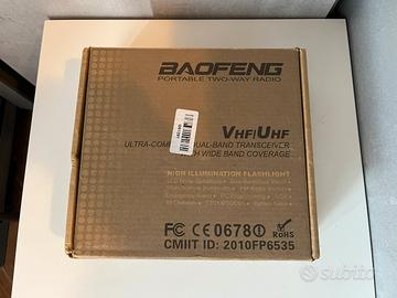 Baofeng UV-3R - 136-174 / 400-480 / 76-108 MHz