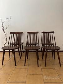 6 sedie Pizzetti vintage anni 60