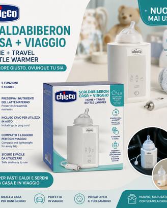 Scalda biberon da viaggio