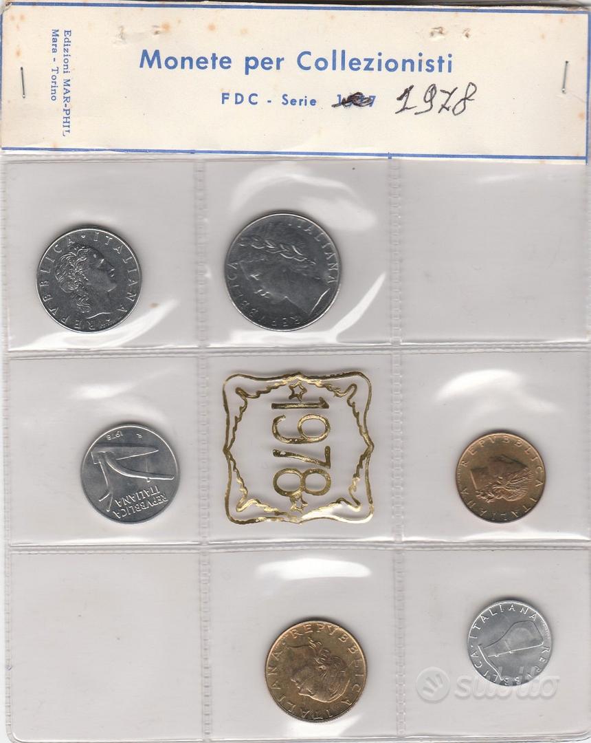 Monete Antiche per collezionisti FDC anno 1978 - Collezionismo In vendita a  Messina
