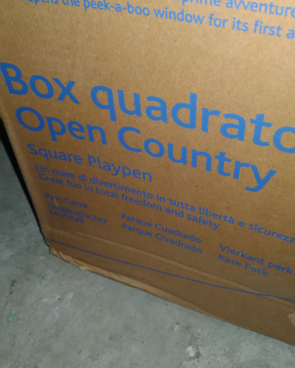 CHICCO box quadrato Open Country