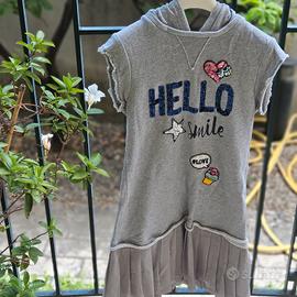 abito corto Blukids 11 anni