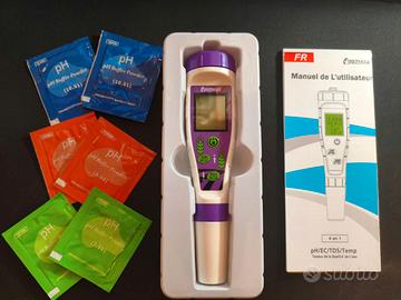 Misuratore Digitale pH 4 in 1 per Acqua