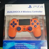 Controller Ps4 V2 Dualshock wireless arancione 