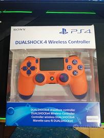 Controller Ps4 V2 Dualshock wireless arancione 