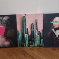 Set di quadri pop moderni 