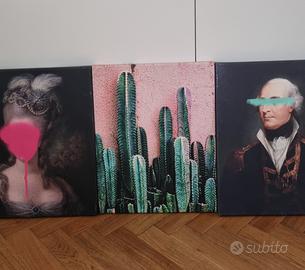 Set di quadri pop moderni 