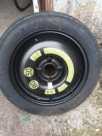 Ruotino scorta Peugeot 207 + kit smontaggio/trai