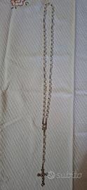 Rosario Vintage di Fatima in Plastica e Metallo