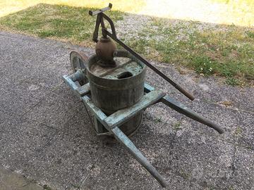 Pompa irroratrice “Zambelli” a carriola