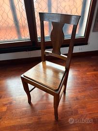 Sedie in legno