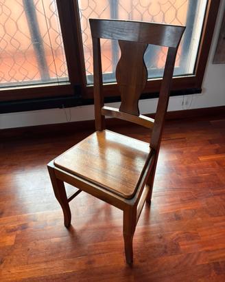 Sedie in legno