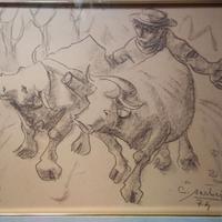 Carlo Sartori - Carboncino del 1974