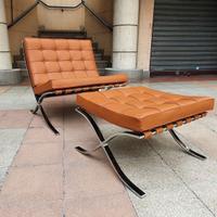 KNOLL Studio BARCELLONA Mai Usata in pelle