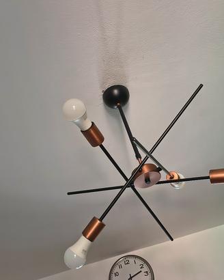 lampadario industrial 