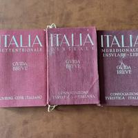 Guida Breve d’Italia , 3 voll, vintage