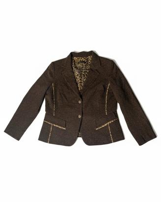 Blazer Giacca vintage Donna Leopardata