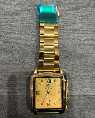 Orologio uomo dorato