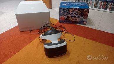 VR ver.2 per Ps4 + Resident evil 7 e Trackmania