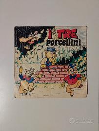Vinile 45 giri - I tre porcellini (Parte 1 e 2)