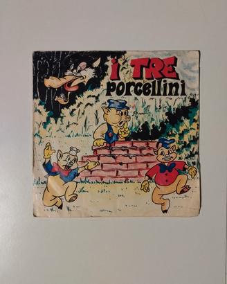Vinile 45 giri - I tre porcellini (Parte 1 e 2)