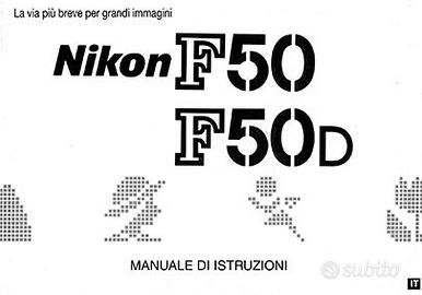 Manuale Libretto Nikon F50