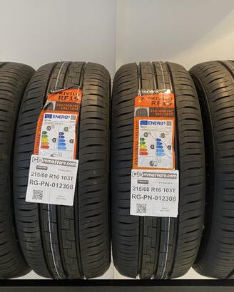 4 Pneumatici 215/60 R16 Tracmax Carico Van X Privi