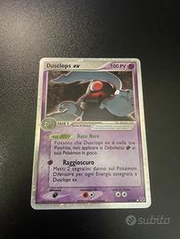 Carta pokemon dusclops ex 2005