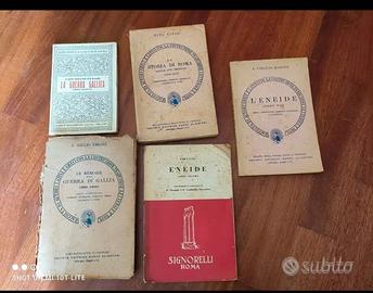 Eneide la guerra gallica Roma 1950 Giulio Cesare