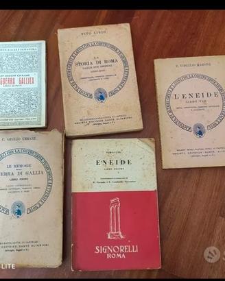 Eneide la guerra gallica Roma 1950 Giulio Cesare