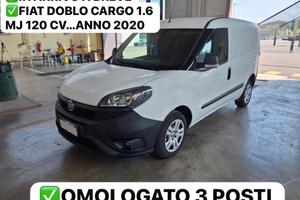 FIAT DOBLO CARGO 1.6 MJ 105 CV. E6 3 POSTI PERFETT