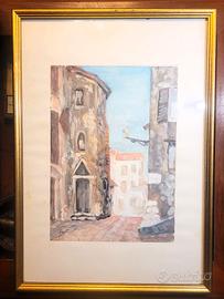 Dipinto acquerello - Spagnuolo Alfredo Italia