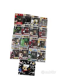 Funko pop DC comics e Marvel