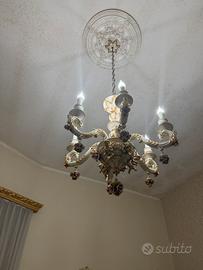 Lampadari con applique