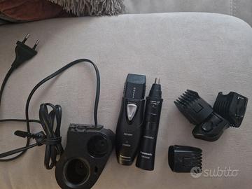 Rasoio elettrico Panasonic completo di accessori