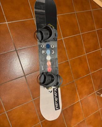 Tavola da snowboard + attacchi + scarponi
