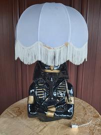 Lampada Faraone vintage anni 70/80 con paralume