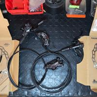 freni xt deore con dischi galfer 