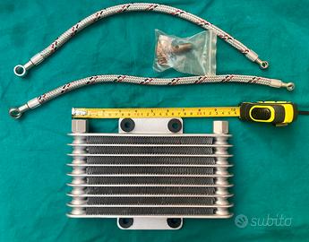 Radiatore olio 25x15 + tubi nuovo pit bike minigp