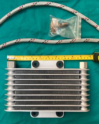 Radiatore olio 25x15 + tubi nuovo pit bike minigp
