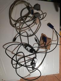 lotto 6: 2 x usb kvm conversion cable , 2 x parall