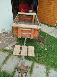 carrello per motocoltivatore 