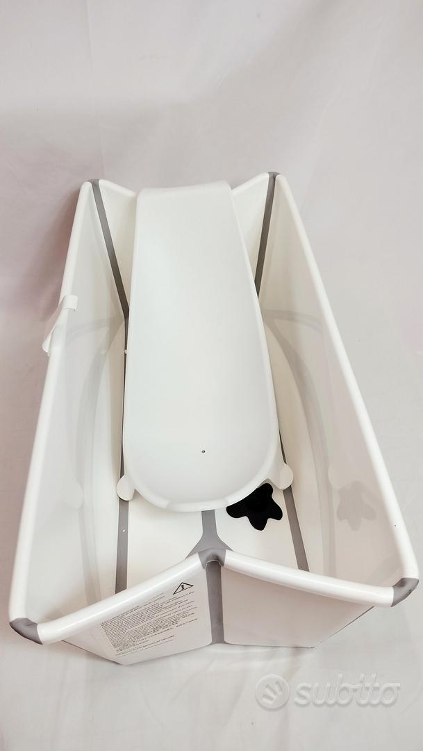 Vaschetta Pieghevole Stokke Flexi Bath + Supporto - Per Neonati Fino A 10 Kg, Facile Da Riporre, Ideale Per Viaggi - Foto 8