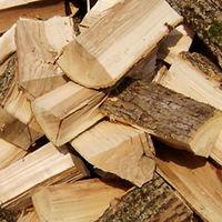 Legna da ardere secca per stufa o camino