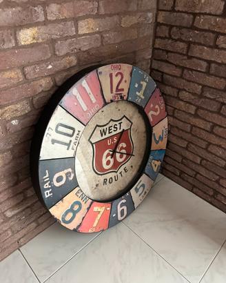 Orologio da parete vintage Route 66