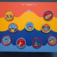 Milano-Cortina 2026: 9 Spille + Collector Board