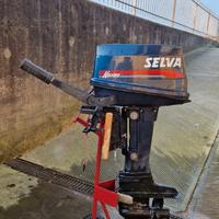 Motore  fuoribordo 15cv gambo corto