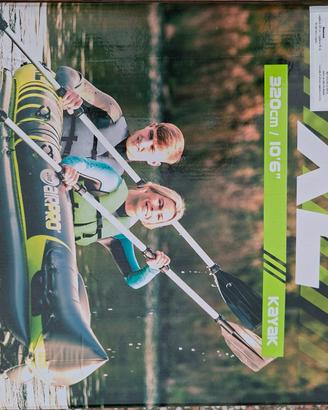 Kayak gonfiabile 2 posti Clever
